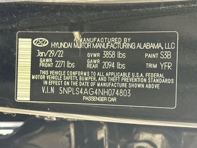 2022 Hyundai Elantra SEL