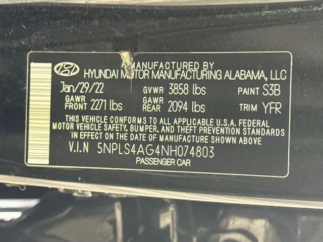 2022 Hyundai Elantra SEL