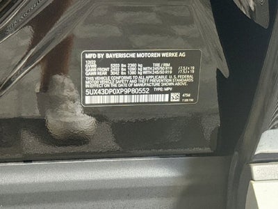 2023 BMW X3 sDrive30i