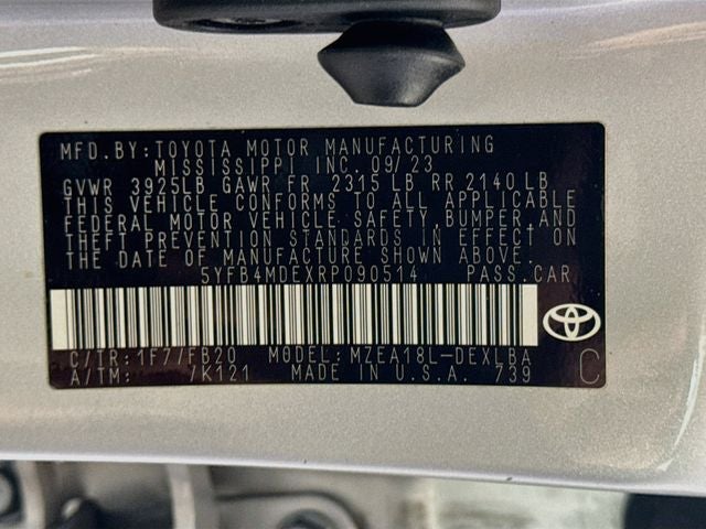 2024 Toyota Corolla LE