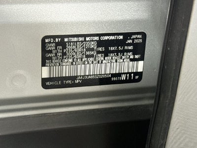 2025 Mitsubishi Outlander ES