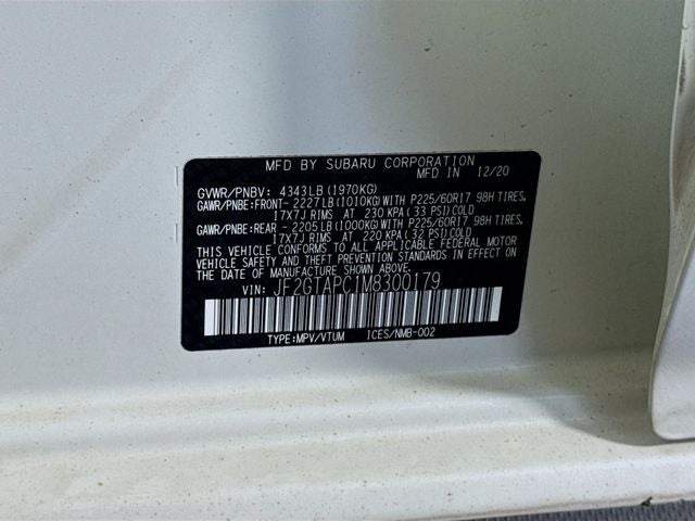 2021 Subaru Crosstrek Premium