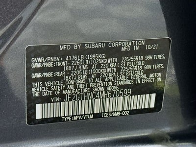 2021 Subaru Crosstrek Limited