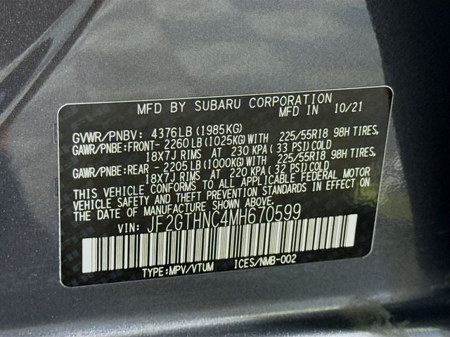 2021 Subaru Crosstrek Limited