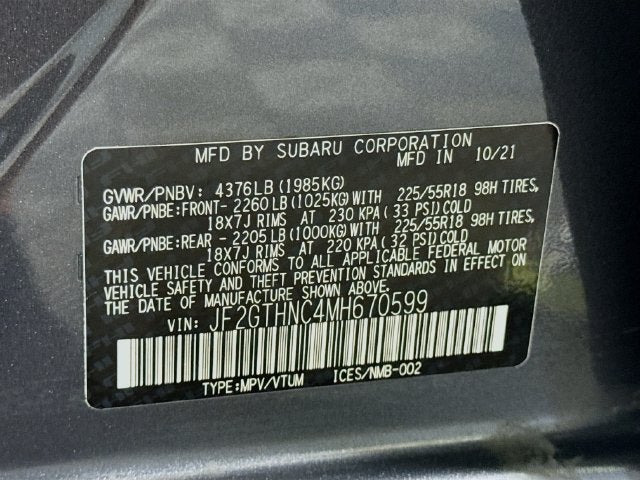 2021 Subaru Crosstrek Limited