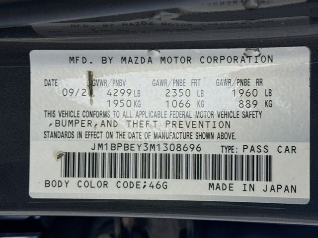 2021 Mazda Mazda3 Premium Plus