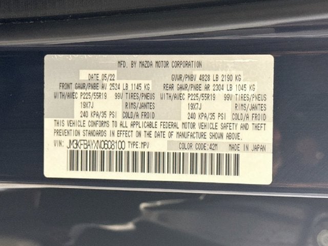 2022 Mazda Mazda CX-5 2.5 Turbo
