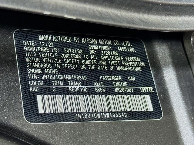 2022 Nissan Rogue Sport SL
