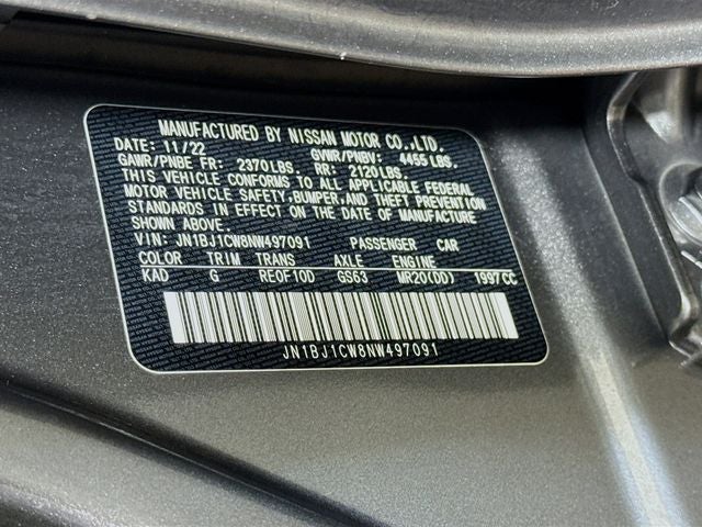 2022 Nissan Rogue Sport SL
