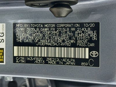 2021 Toyota Corolla LE