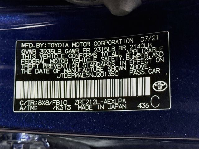 2022 Toyota Corolla LE