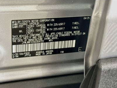 2025 Toyota RAV4 Hybrid LE