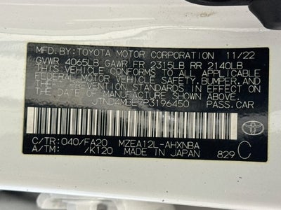 2023 Toyota Corolla Hatchback SE