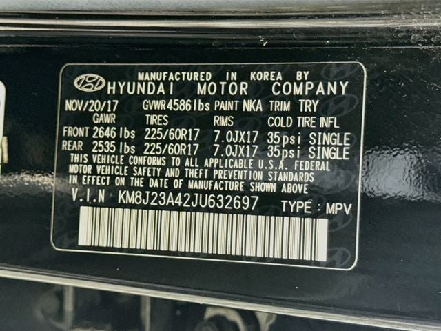 2018 Hyundai Tucson SE