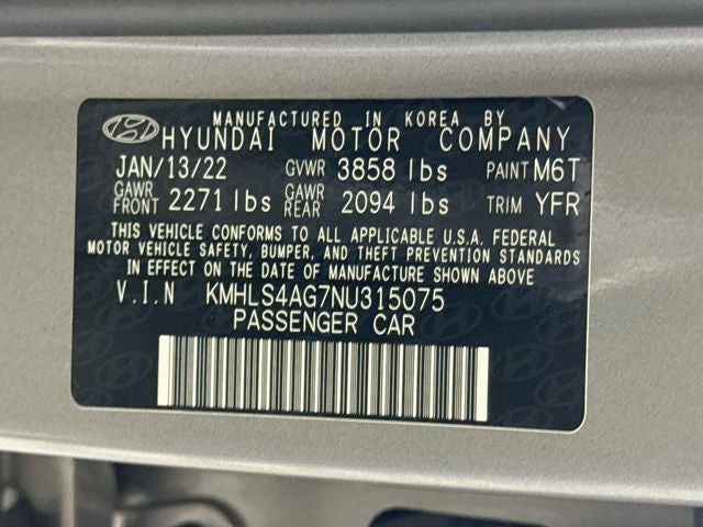 2022 Hyundai Elantra SEL