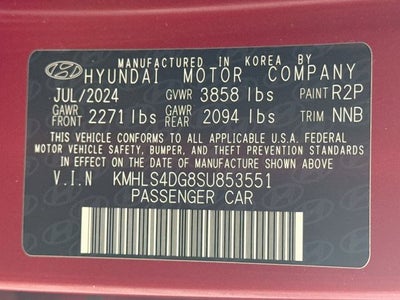 2025 Hyundai Elantra SEL Convenience