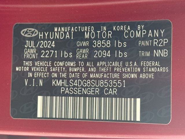 2025 Hyundai Elantra SEL Convenience