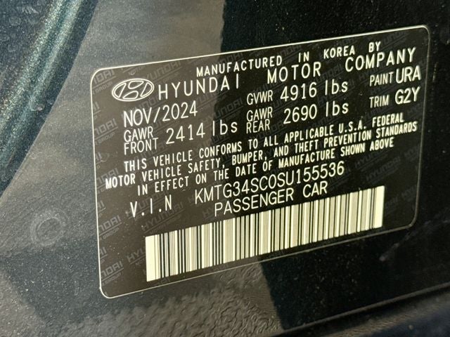 2025 Genesis G70 2.5T