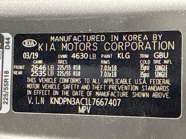 2020 Kia Sportage EX