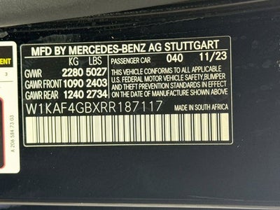 2024 Mercedes-Benz C-Class C 300