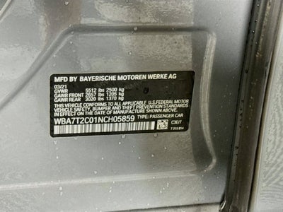 2022 BMW 7 Series 740i