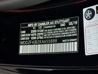 2019 Mercedes-Benz E-Class E 300