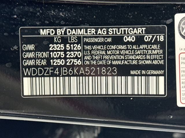 2019 Mercedes-Benz E-Class E 300