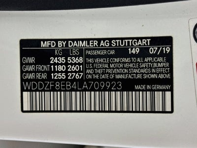 2020 Mercedes-Benz E-Class E 350 4MATIC®