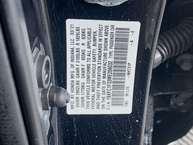 2021 Honda Civic EX