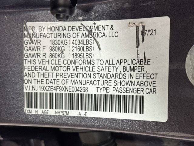 2022 Honda Insight Touring