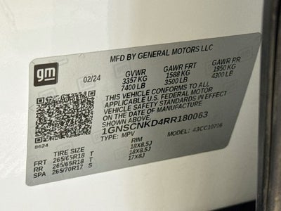 2024 Chevrolet Tahoe LT