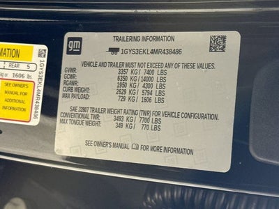 2021 Cadillac Escalade Sport