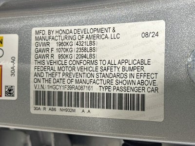 2024 Honda Accord EX