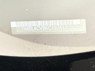 2019 Nissan Altima 2.5 SR