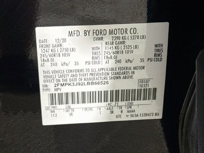 2020 Ford Edge SEL
