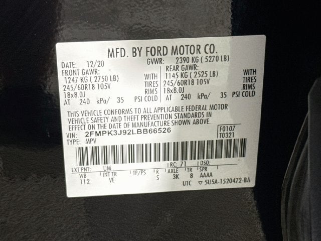 2020 Ford Edge SEL