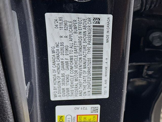 2024 Honda Civic LX