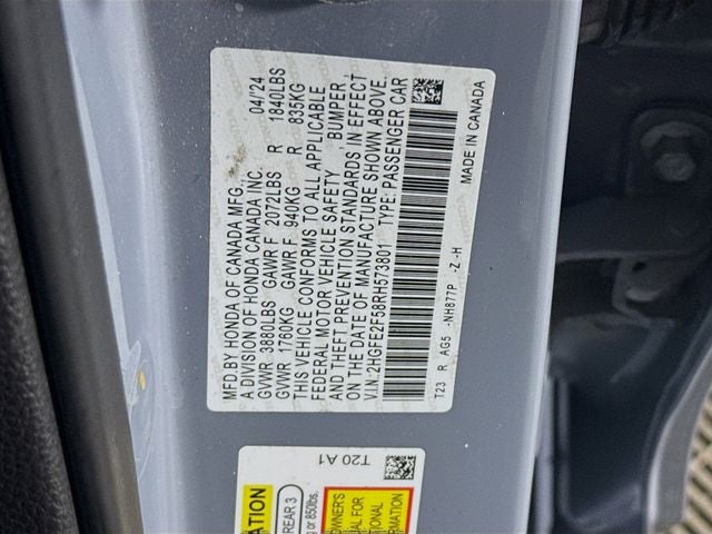 2024 Honda Civic Sport