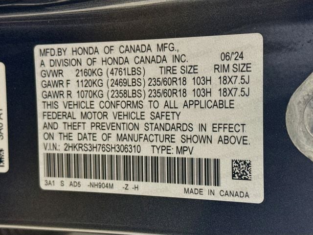 2025 Honda CR-V EX-L