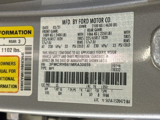 2021 Ford Bronco Sport Big Bend