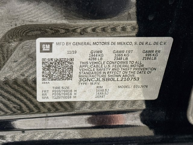 2020 Chevrolet Trax LT