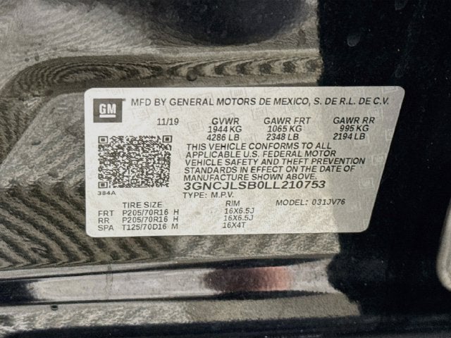 2020 Chevrolet Trax LT