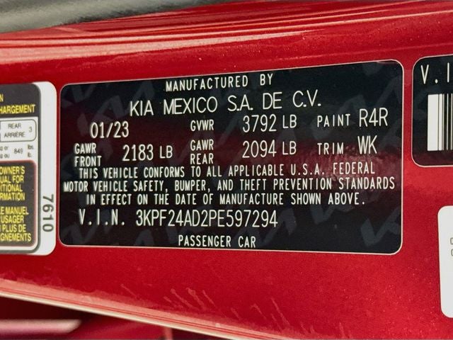 2023 Kia Forte LXS