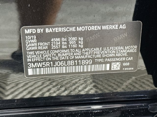 2020 BMW 3 Series 330i