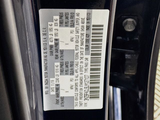 2020 Mazda Mazda3 Select