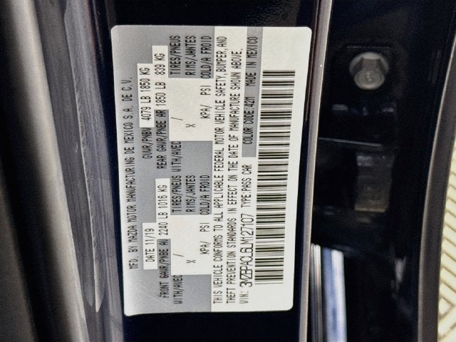 2020 Mazda Mazda3 Select