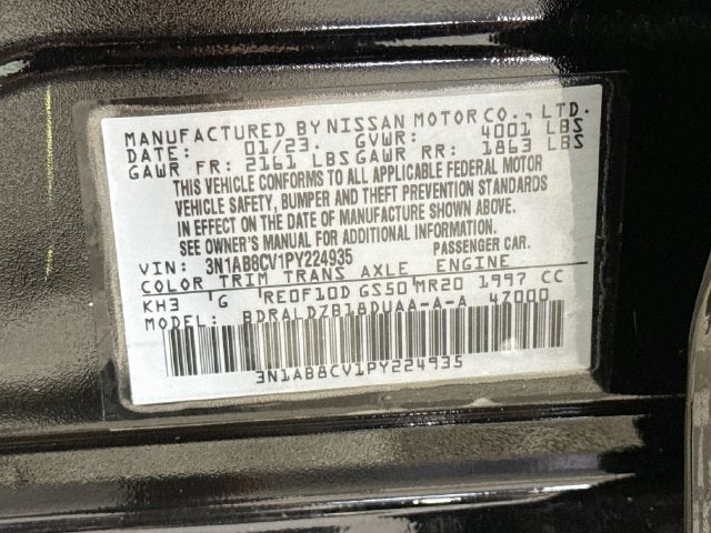2023 Nissan Sentra SV