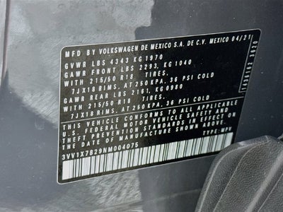 2022 Volkswagen Taos 1.5T SEL
