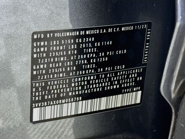 2024 Volkswagen Tiguan 2.0T SE