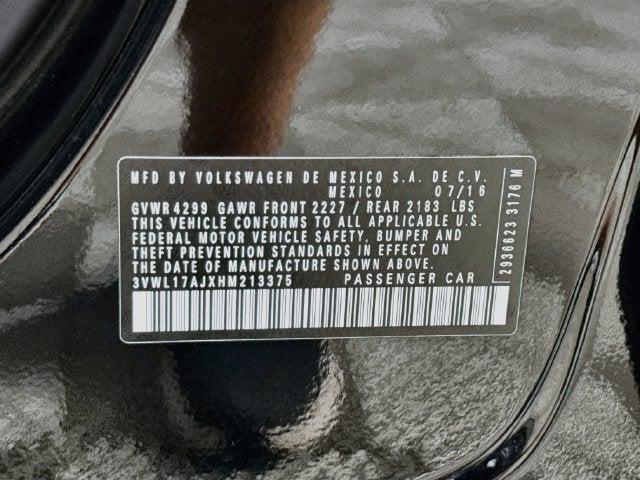 2017 Volkswagen Jetta 1.8T SEL